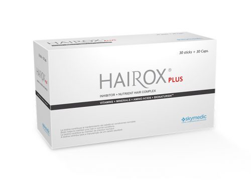 Hairox Plus alopecia androgenética, desnutricional y por estrés